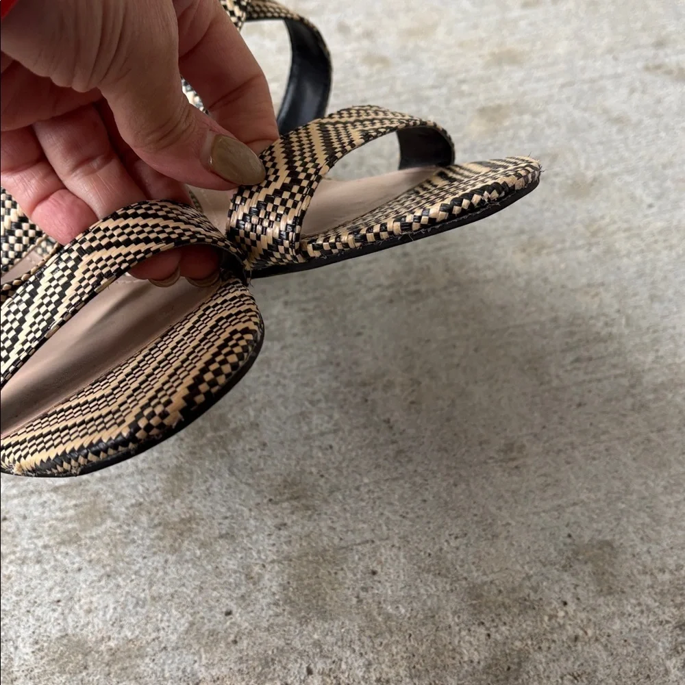 Kelly & Katie Frannie woven block heel sandals